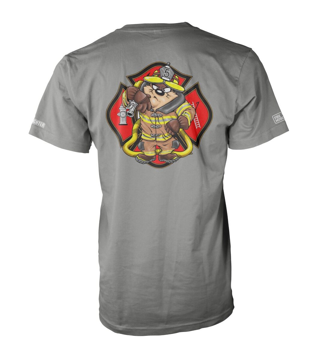 CAMISETA-BOMBERO-TAZMANIA-GRIS-CAMISETA-e1626566240731.jpg