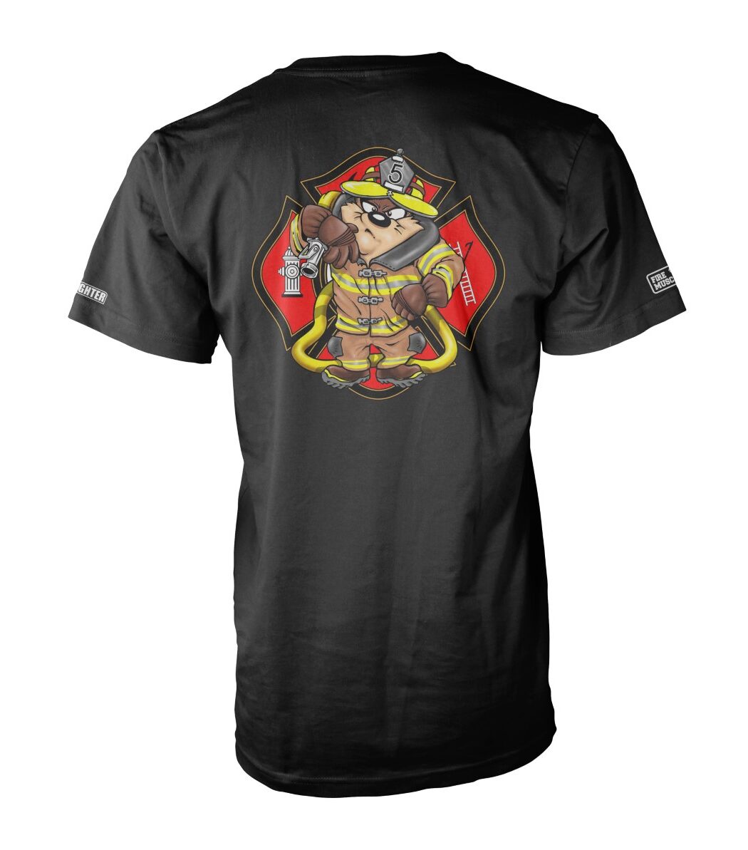 CAMISETA-BOMBERO-TAZMANIA-MEGRA-CAMISETA-e1626566216179.jpg
